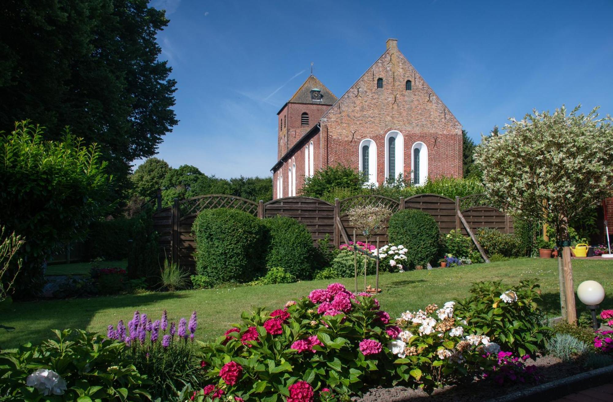 Ferienwohnung Schmidt Krummhörn Exterior foto